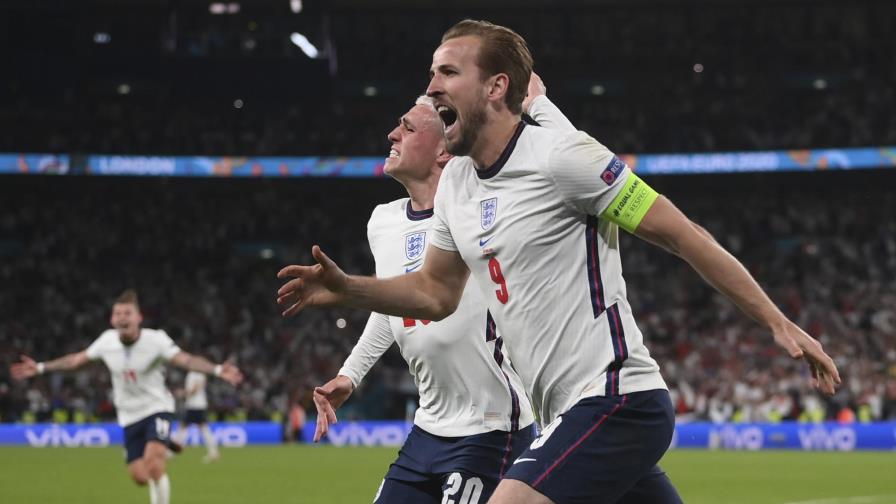Inglaterra e Italia disputan final de la Euro en Wembley