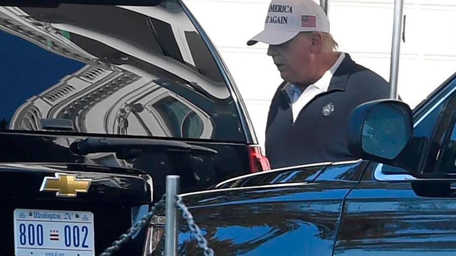 Trump vuelve a jugar al golf y sigue sin reconocer la derrota