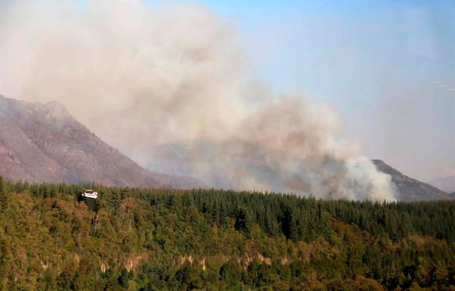 Incendio cerca de parque nacional es uno los más grande de historia de Chile