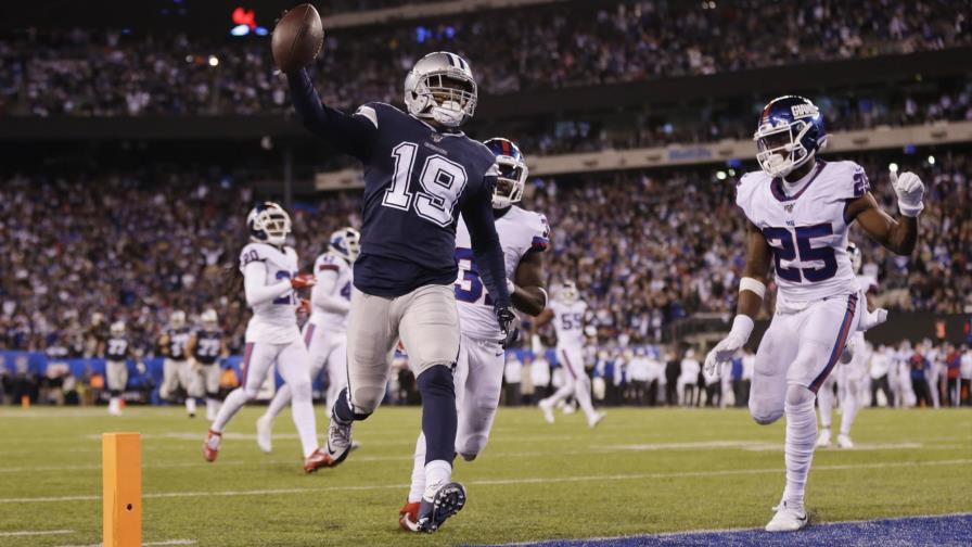 Prescott lanza para 3 anotaciones; Cowboys doblegan a Giants