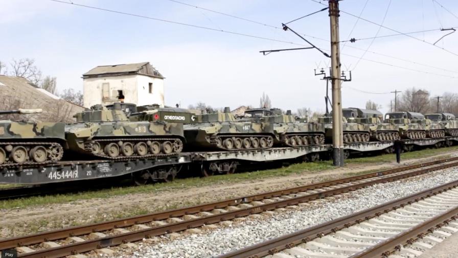 Rusia inicia retiro de tropas en la frontera con Ucrania