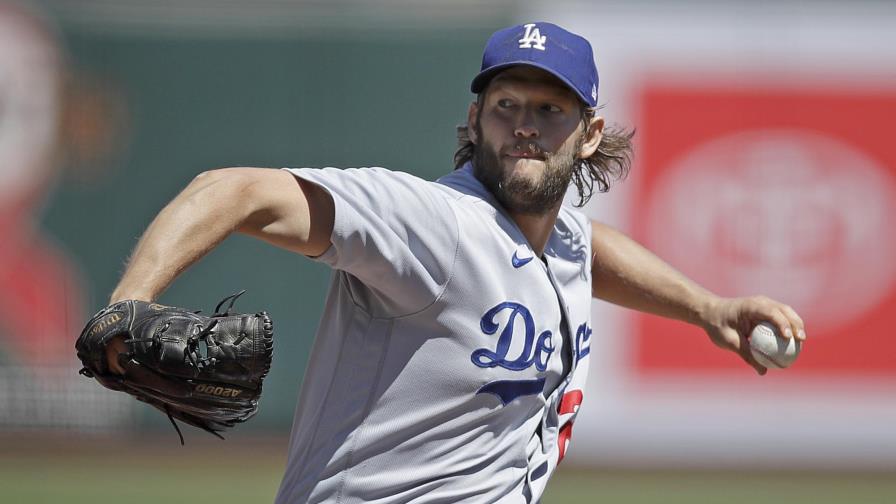 Kershaw hila 3er triunfo; Dodgers blanquean a Gigantes