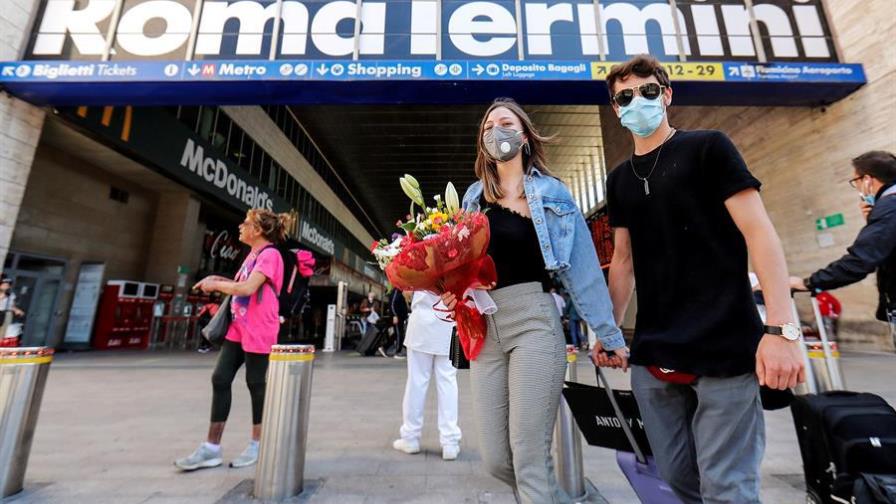 Italia abre sus fronteras con la UE para reactivar su turismo pese al COVID-19