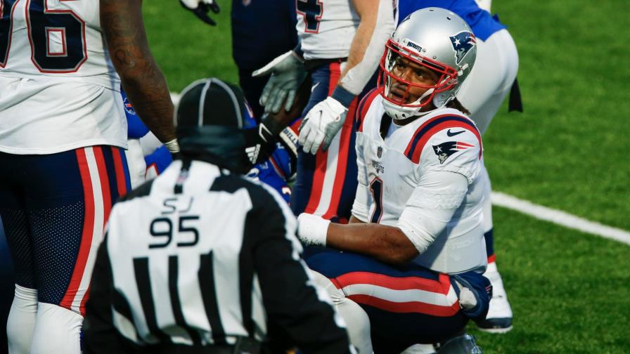 Bills vencen 24-21 a Patriots tras fumble de Newton al final