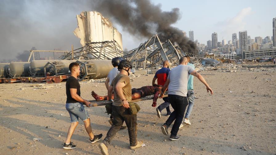 Explosión en Beirut deja 25 muertos y cientos de heridos