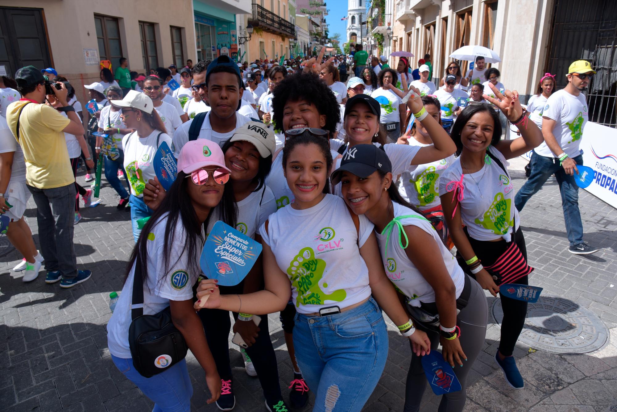 “Caminantes por la vida 2019”, evento que reunió a los dominicanos para que la Fundación Caminantes por la Vida siga su misión de concientizar de manera solidaria sobre el cáncer, la importancia de la detección temprana.