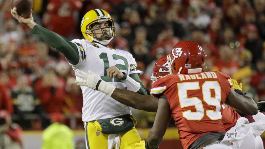 Rodgers y Jones llevan a Packers a triunfo sobre Chiefs Rodgers y Jones llevan a Packers a triunfo sobre Chiefs