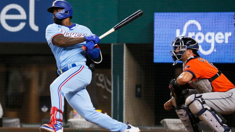 Rangers barren serie al vencer de nuevo a Astros en la 10ma Rangers barren serie al vencer de nuevo a Astros en la 10ma