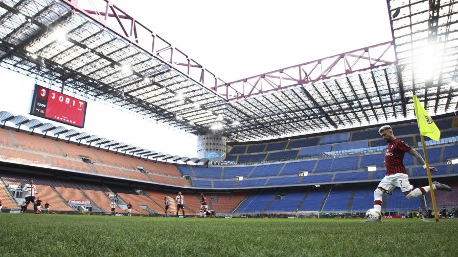 Juve vence a Inter en partido clave a puerta cerrada Juve vence a Inter en partido clave a puerta cerrada