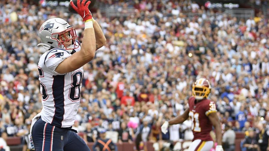 Ataque de Patriots resurge, ante débiles Redskins Ataque de Patriots resurge, ante débiles Redskins