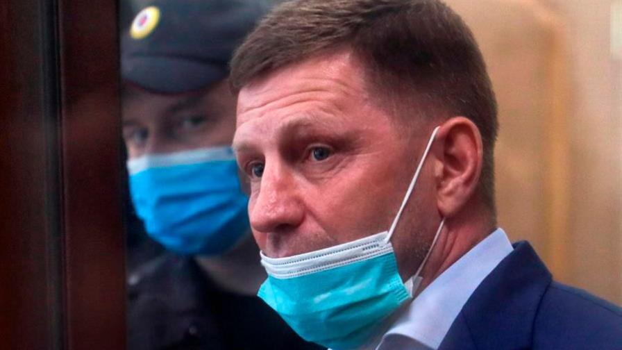 Prisión preventiva para gobernador ruso acusado de organizar homicidios