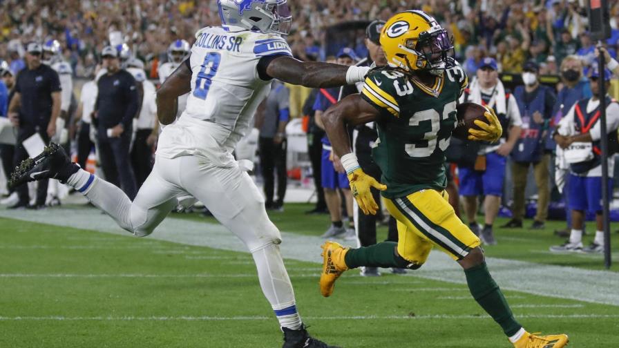 Packers dominan segunda mitad y vencen a Lions