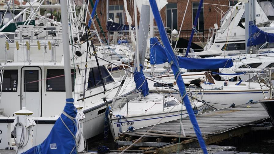 EEUU: Socorristas rescatan a personas tras el huracán Sally EEUU: Socorristas rescatan a personas tras el huracán Sally
