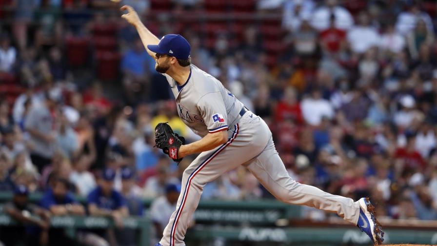 Gran labor de Lyles, en paliza de Rangers sobre Medias Rojas