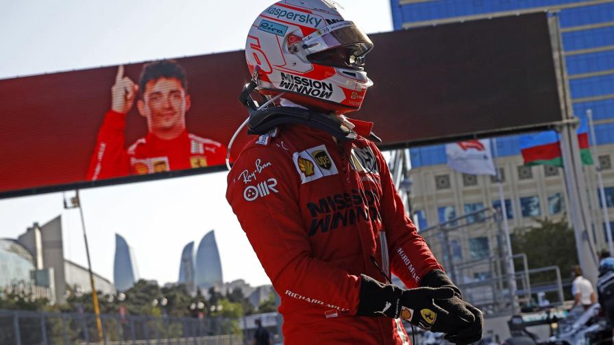 F1: Leclerc gana la pole en sesión acortada por choque F1: Leclerc gana la pole en sesión acortada por choque