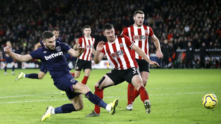 Sheffield Utd es 5to en la Premier tras vencer a West Ham