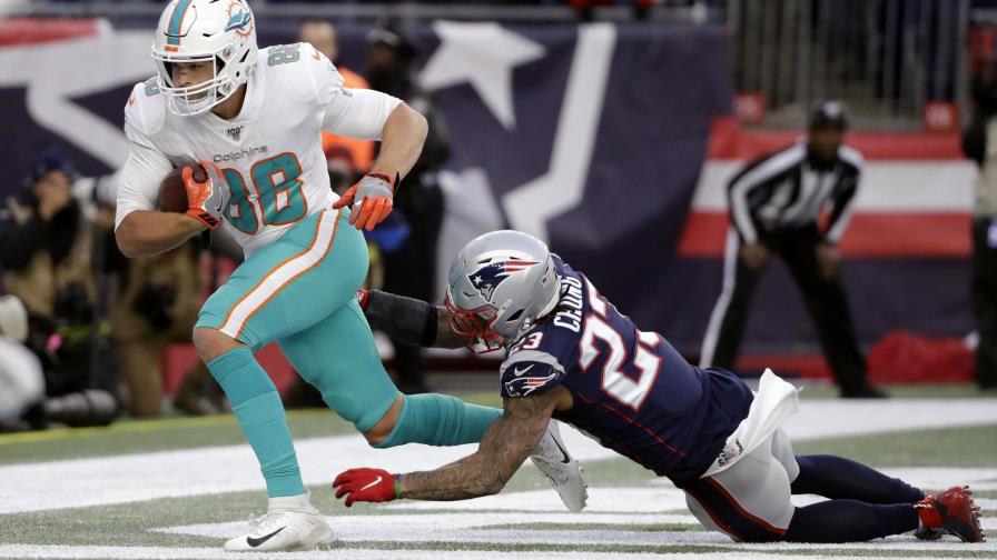 Dolphins sorprenden; Pats deberán jugar la próxima semana