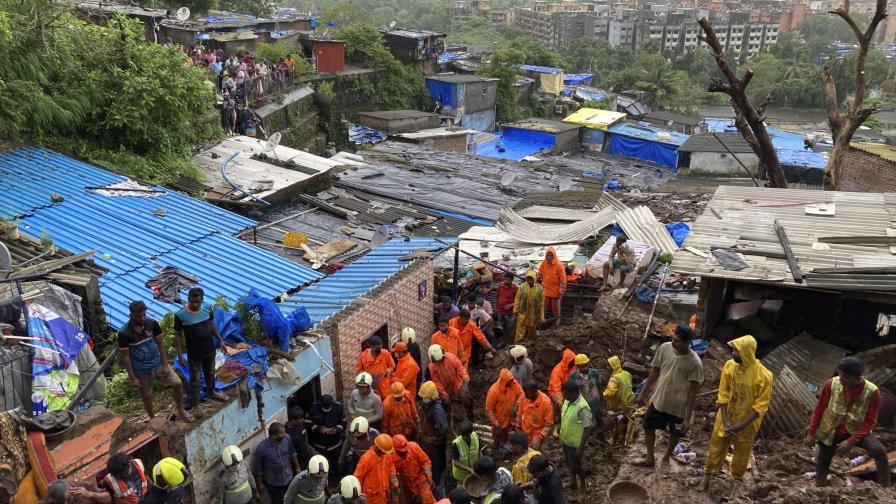 India: 20 muertos en deslaves provocados por el monzón