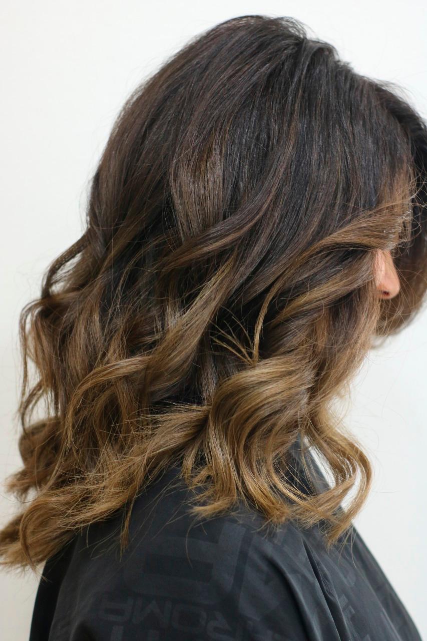 Balayage hecho por Wanda Cáceres