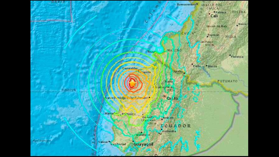 Sismo de 4,28 grados en la escala de Richter en provincia costera de Ecuador Sismo de 4,28 grados en la escala de Richter en provincia costera de Ecuador