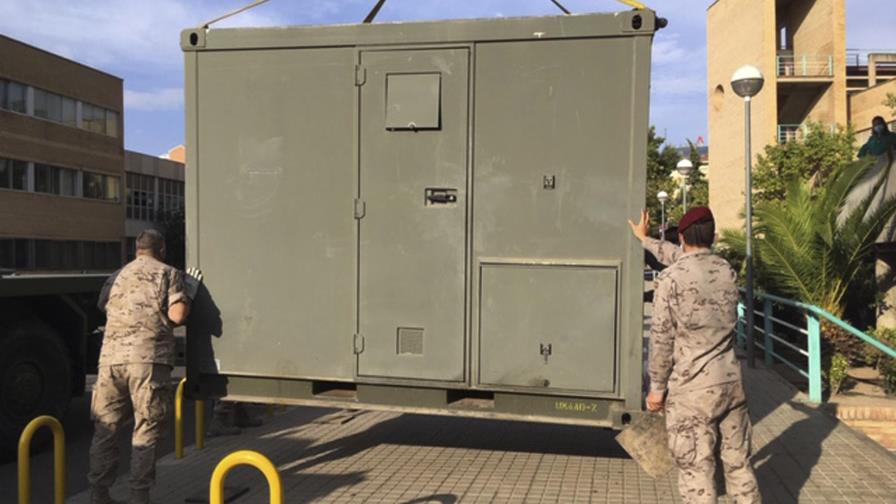 España instala hospital en norte del país para frenar brote España instala hospital en norte del país para frenar brote