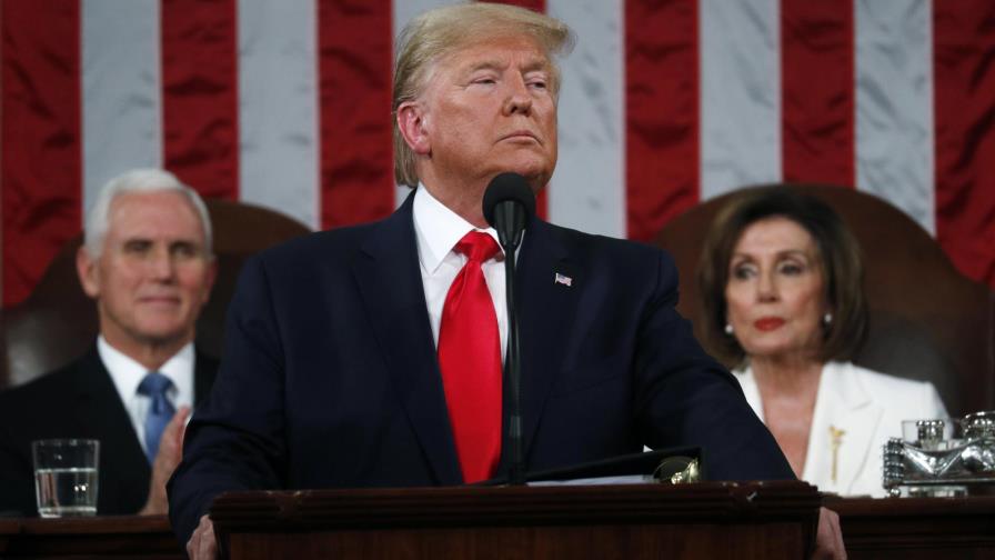 Trump pregona bienestar económico en Estado de la Unión