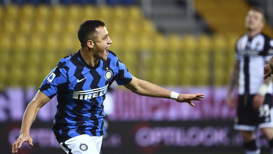 Alexis Sánchez logra doblete; Inter supera a Parma
