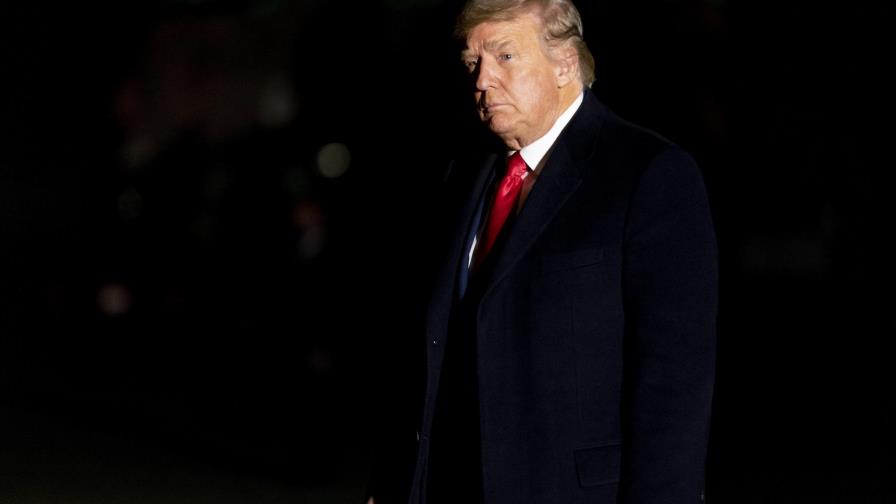 Trump partirá de Washington el próximo miércoles