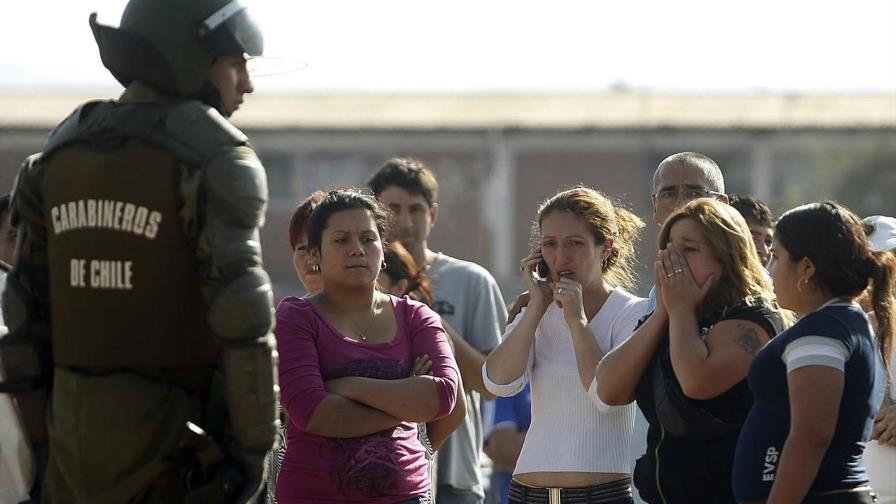 Motín en cárcel chilena se salda con seis heridos, uno de gravedad