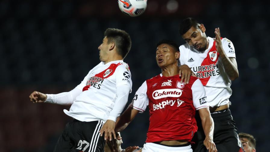 Libertadores: River empata en casa alterna de Santa Fe Libertadores: River empata en casa alterna de Santa Fe