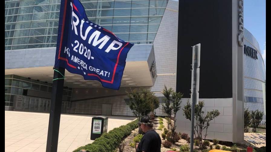 La llamativa selección de Tulsa para acto de Trump La llamativa selección de Tulsa para acto de Trump