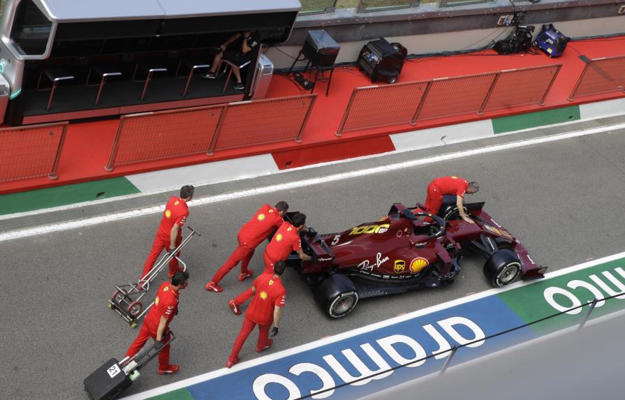 Ferrari no está para festejos en la Toscana