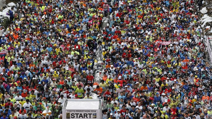 Limitan maratón de Tokio por temor a epidemia de coronavirus Limitan maratón de Tokio por temor a epidemia de coronavirus