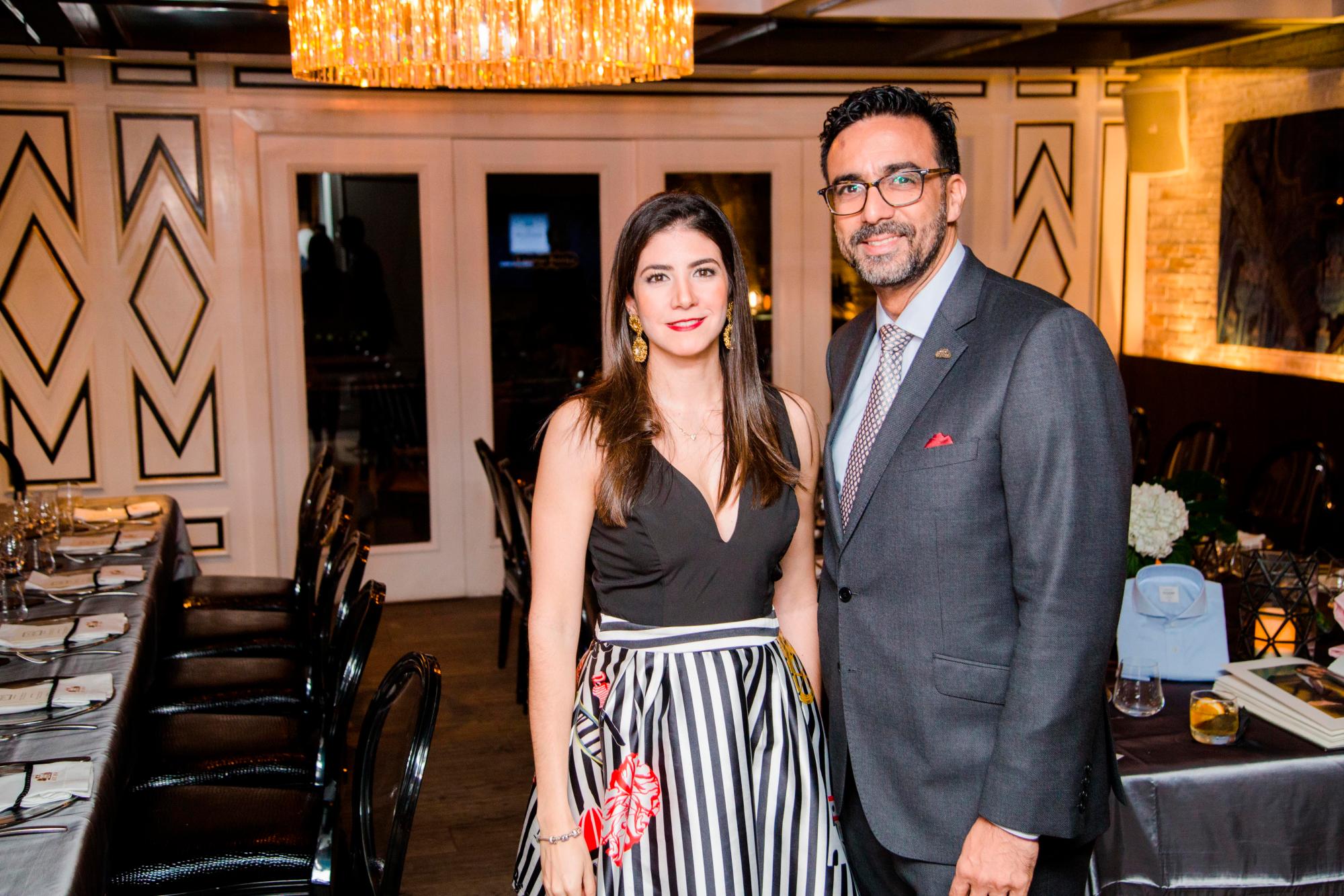 Sasha Aquino y Rafael Rodríguez.