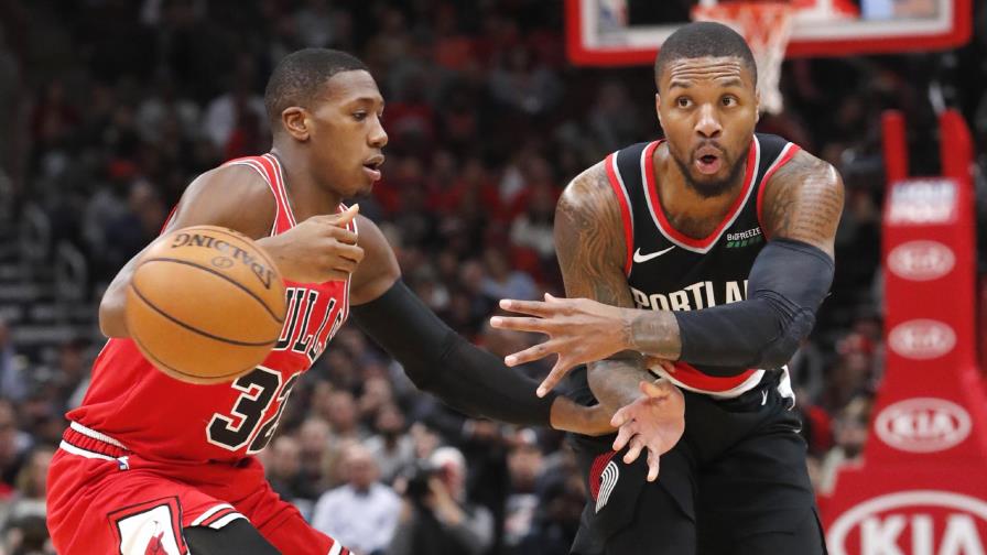 Anthony anota 25 en triunfo de Trail Blazers sobre Bulls Anthony anota 25 en triunfo de Trail Blazers sobre Bulls