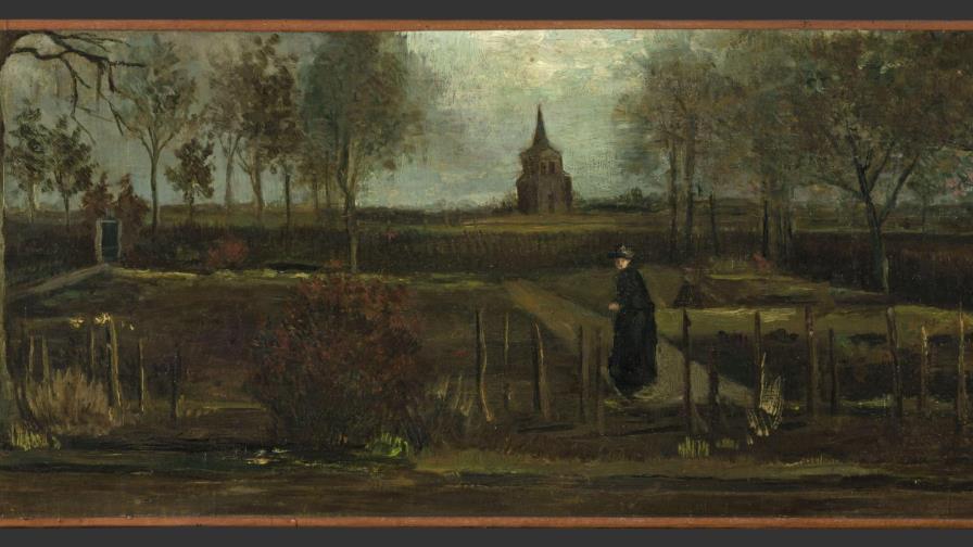 Video muestra que ladrón de cuadro de Van Gogh usó un mazo