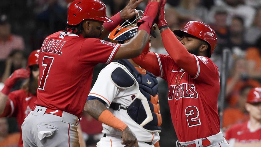 Rengifo pega jonrón y empuja 3; Angelinos vencen a Astros