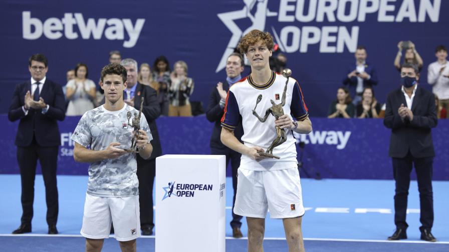 Sinner derrota a Schwartzman en la final de Amberes