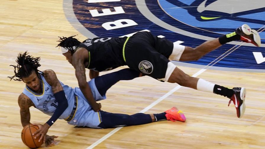 Morant y Grizzlies resisten y superan a Wolves