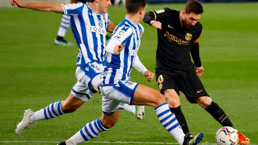 Dobletes de Messi y Dest en el ‘set’ 6-1 del Barça a la Real Sociedad