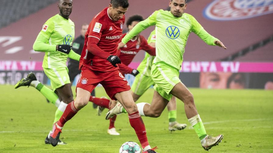Bayern supera a Wolfsburgo; Leverkusen sigue de líder Bayern supera a Wolfsburgo; Leverkusen sigue de líder