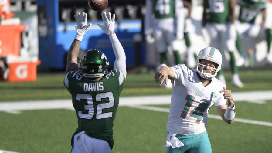 Fitzpatrick y Dolphins mantienen a Jets sin victorias Fitzpatrick y Dolphins mantienen a Jets sin victorias