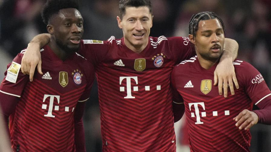 Lewandowski anota en triunfo de Bayern, su 60mo del año