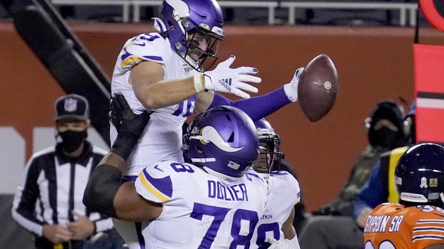 Cousins y los Vikings se imponen 19-13 a los Bears