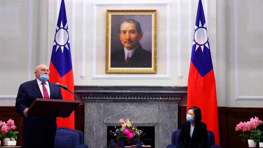 La delegación de EE.UU. abandona Taiwán tras tres días de visita no oficial
