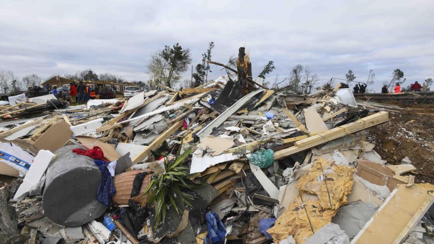 Más de 20 tornados impactan sureste de EEUU en esta semana