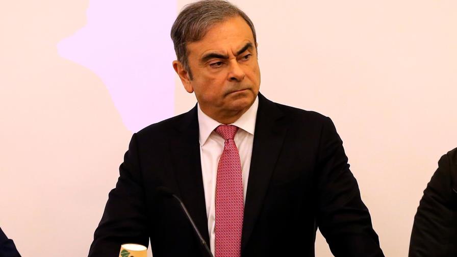 Fiscalía libanesa prohíbe a Ghosn salir del país tras primer interrogatorio