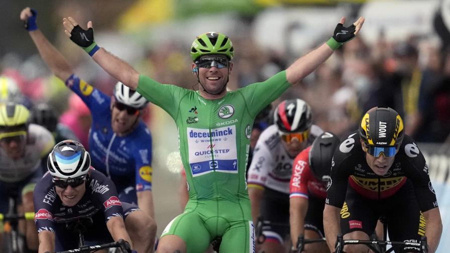 Tour: Cavendish gana otra etapa y acaricia récord de Merckx