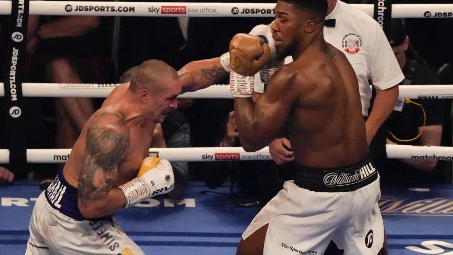 Joshua destronado de nuevo, ahora por Usyk