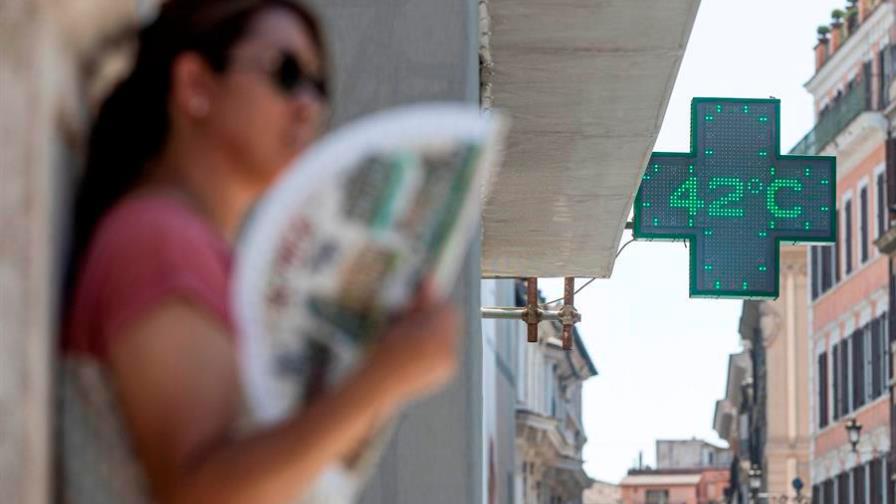 La ola de calor asfixia a Italia con temperaturas históricas